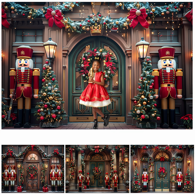 Kids Toys Stores - Xmas Toy Store Photography Background Winter