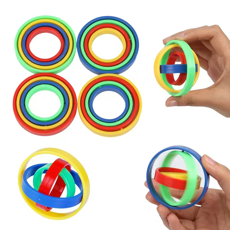 Spin Top Gyro Toy - 2PCS Infinite Flip 3D Spin Top
