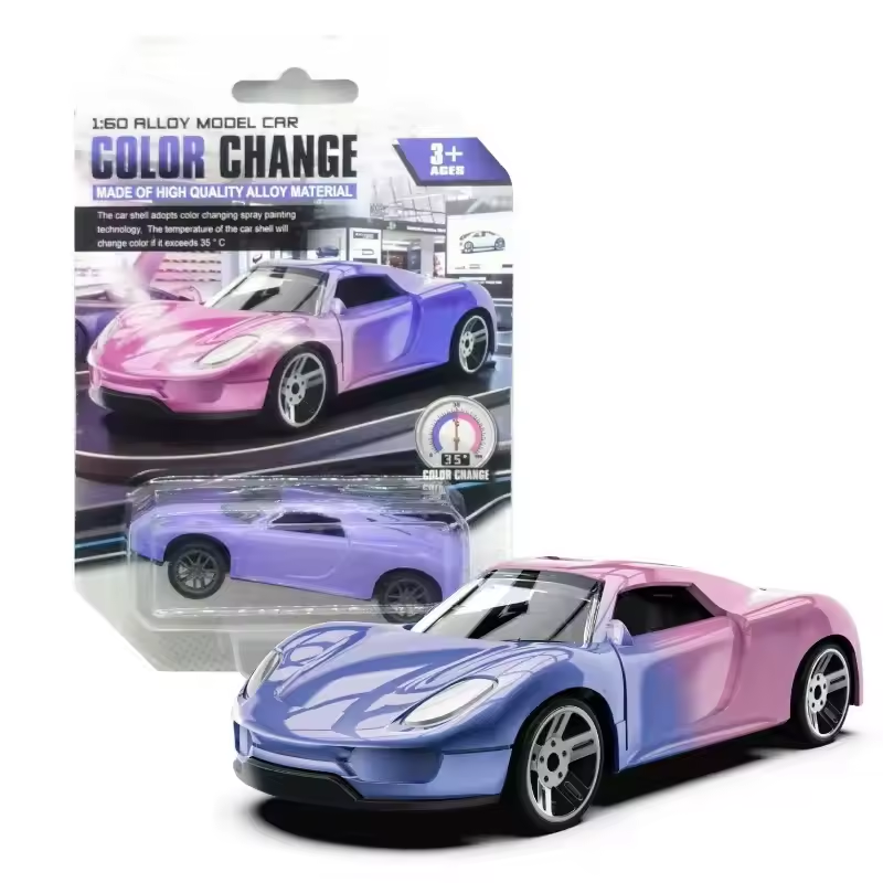 Kids Toys 3 Year Old - 1:64 Temperature Sensitive Color Changing Magic