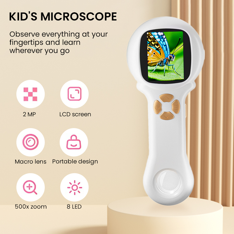 2 Inch Microscope LCD Screen H - огляд і ціна Microscope Kids Science