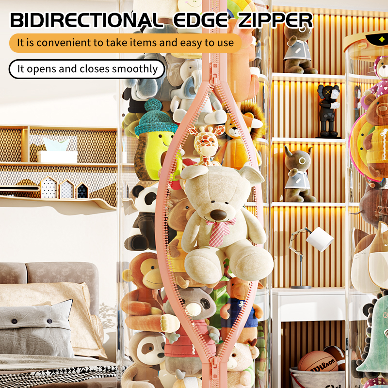 Cartoon Doll Storage Box Plush - огляд і ціна Kids Zipper Toys