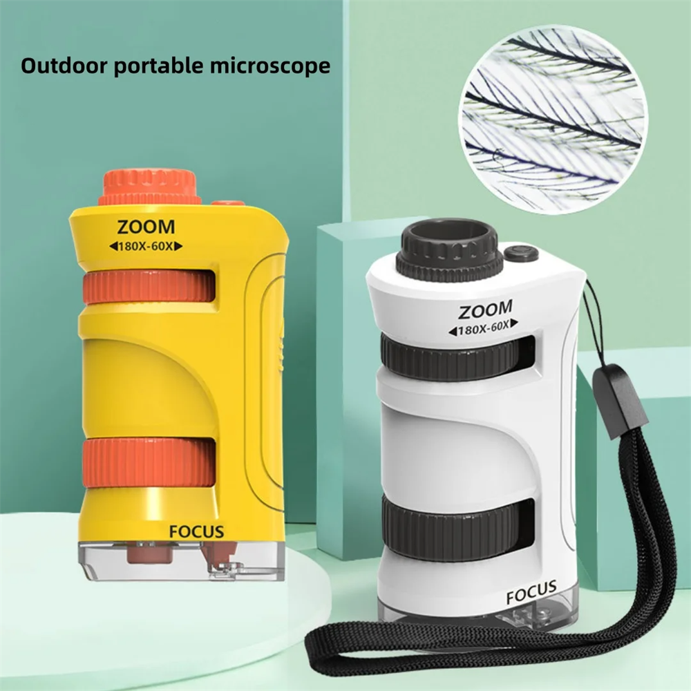 Microscope 60-120x Lab Handhel - огляд і ціна Microscope Kids Science