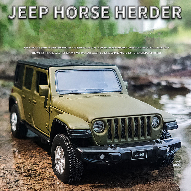 1:36 Jeeps Wrangler Rubicon Gl - огляд і ціна Kids Toys Jeep