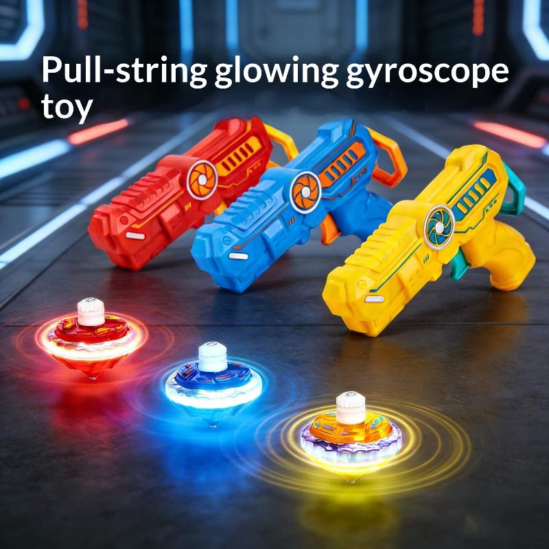 1 Set Alloy Lighting Gyro  Toy - огляд і ціна Spin Top Gyro Toy