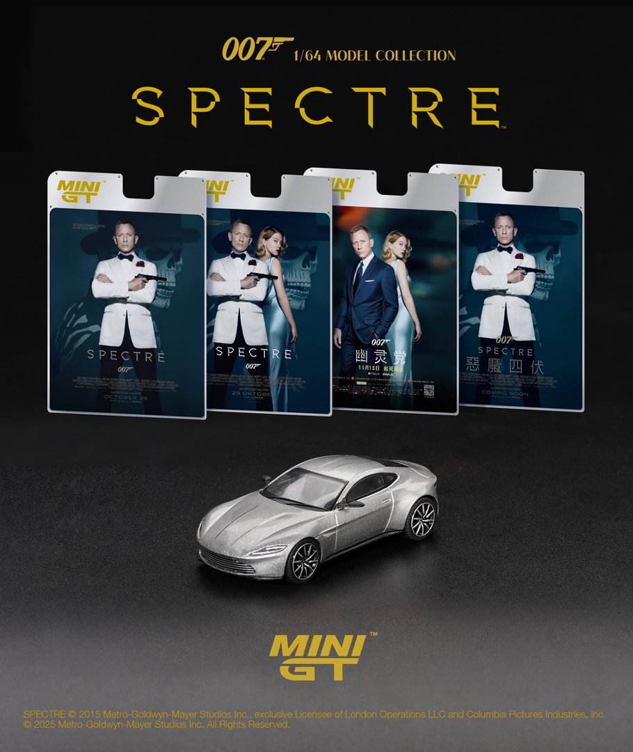 MINIGT 1/64 Aston Martin DB10  - огляд і ціна Kids Y Toys