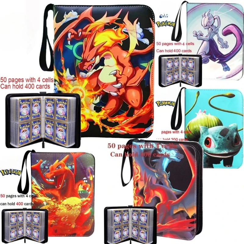 2026Pokemone Card Album PU Zip - огляд і ціна Kids Zipper Toys