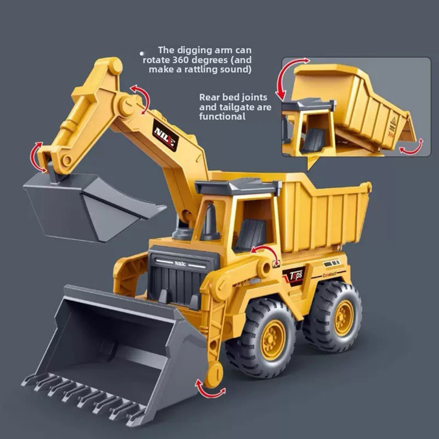 1pcs Excavator Truck Model Toy - огляд і ціна Kids Toys 3 Year Old