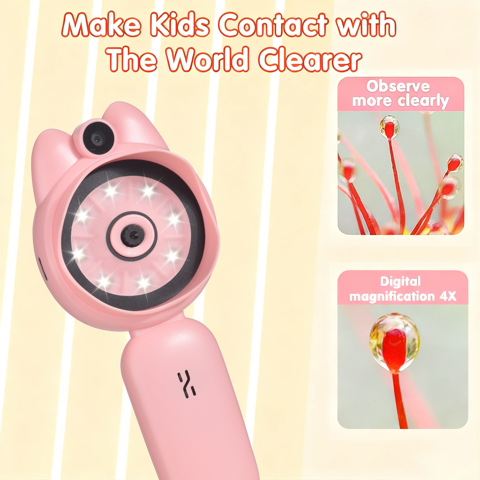 Kids Microscope with 2inch IPS - огляд і ціна Microscope Kids Science