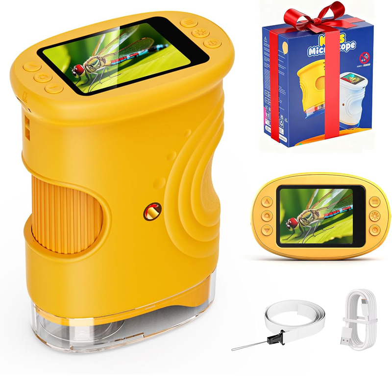 1000X Rechargeable Kids Micros - огляд і ціна Microscope Kids Science