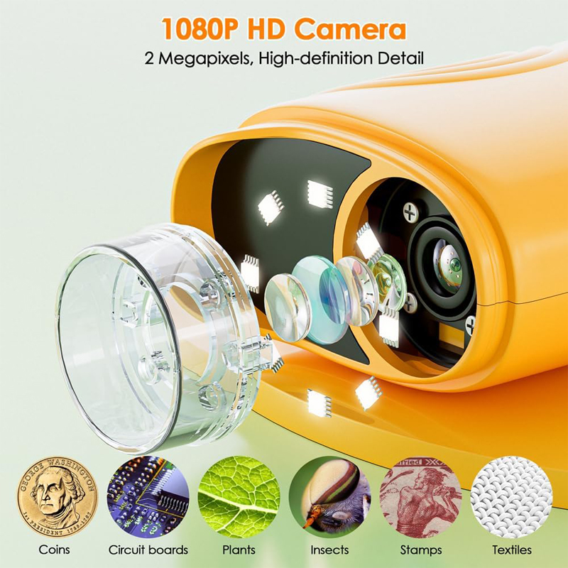 1000X Rechargeable Kids Micros - огляд і ціна Microscope Kids Science