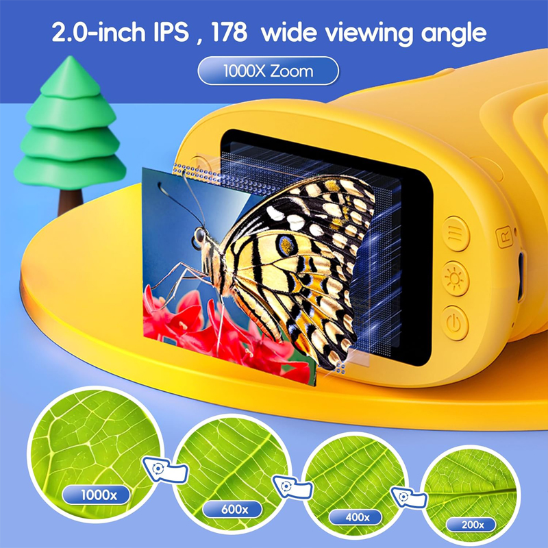 1000X Rechargeable Kids Micros - огляд і ціна Microscope Kids Science