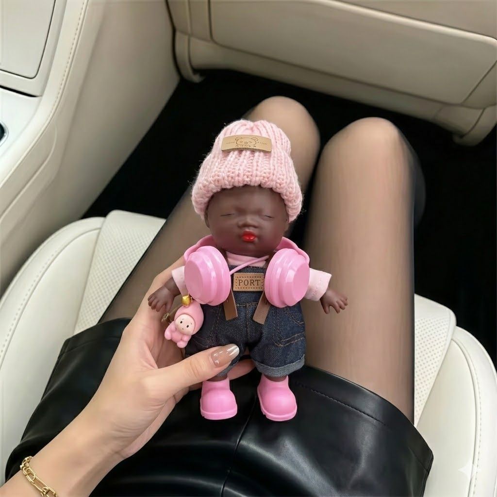 14cmin Stock  Black Baby Natas - огляд і ціна Kids Toys Low Price