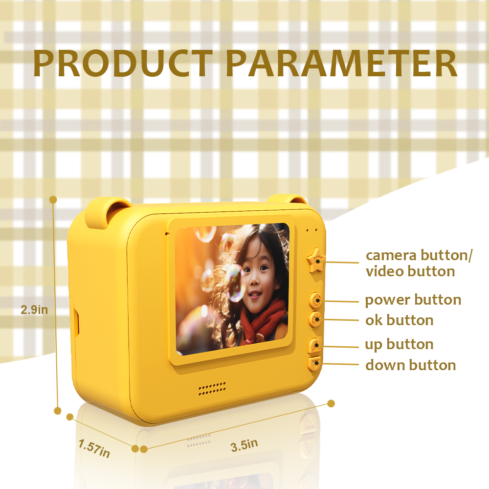 kids instant print camera 1080 - огляд і ціна Kids Toys 3 Year Old