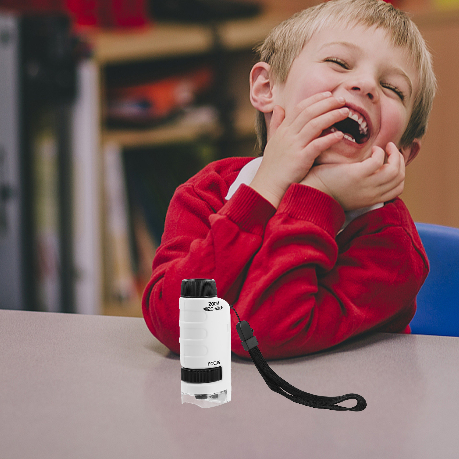 1Set Kids Handheld Microscope  - огляд і ціна Microscope Kids Science