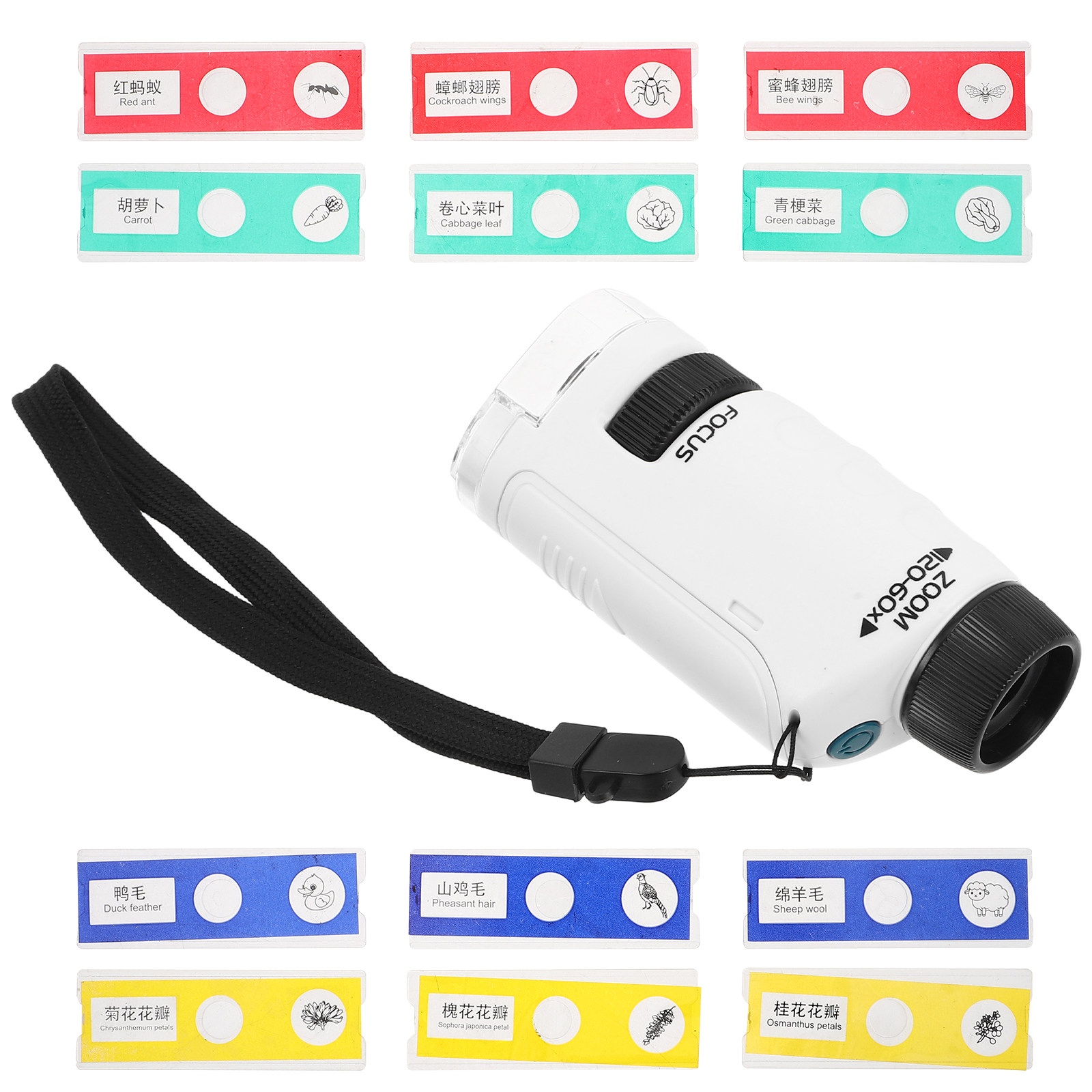 1Set Kids Handheld Microscope  - огляд і ціна Microscope Kids Science