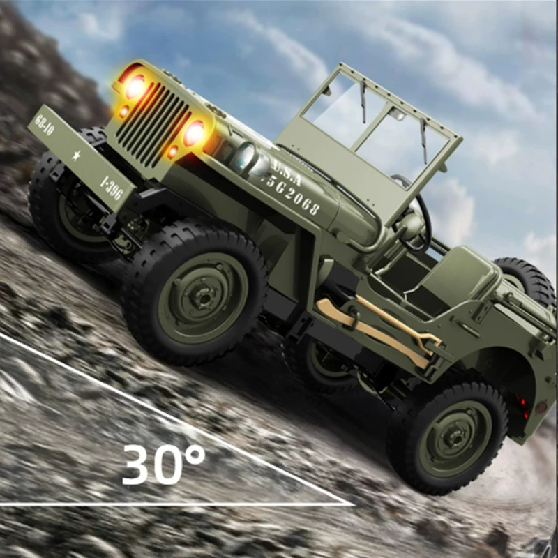 JJRC 1:10 C8815 Rc Car WILLYS  - огляд і ціна Kids Toys Jeep