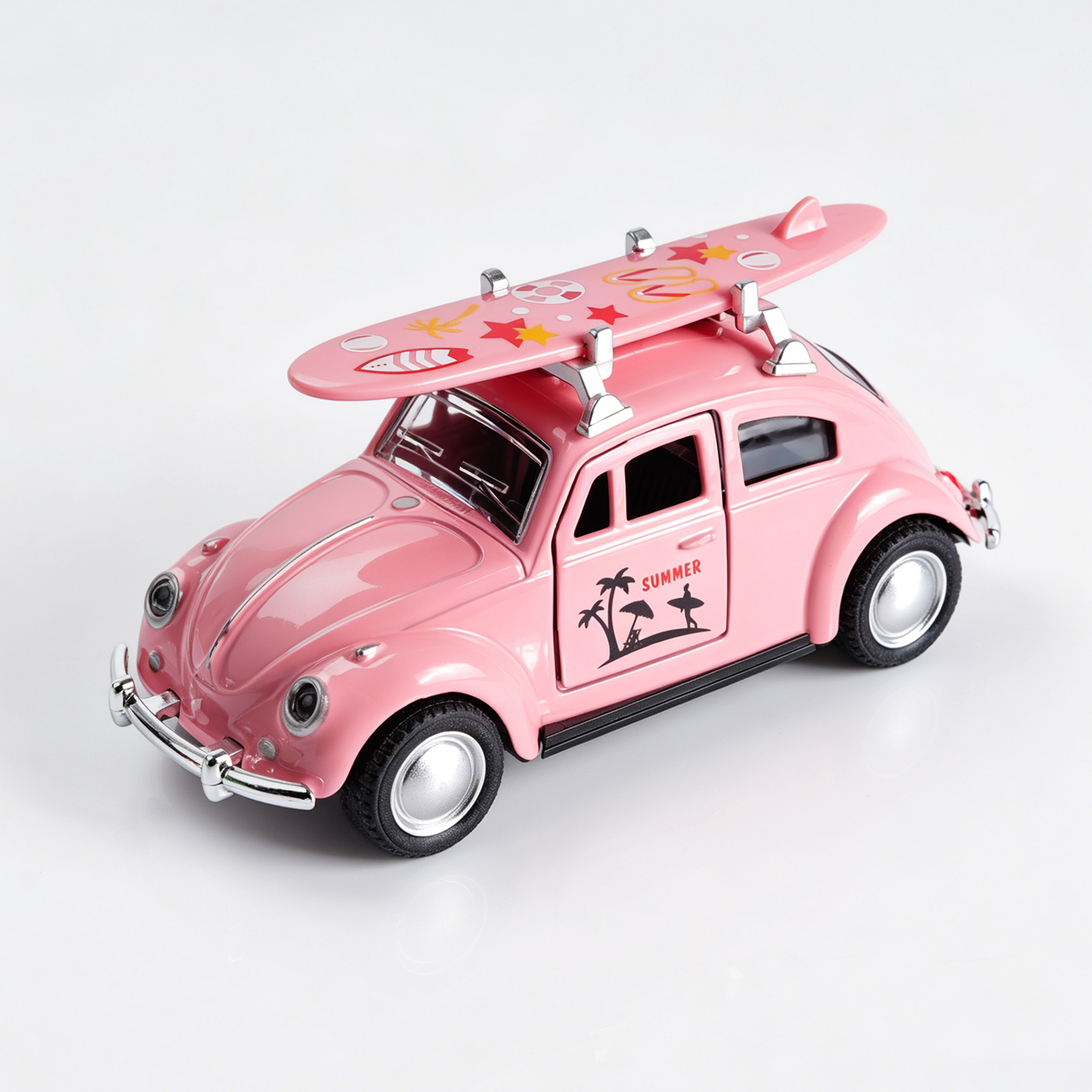 1:36 Pink Volkswagen Beetle Di - огляд і ціна Kids Y Toys