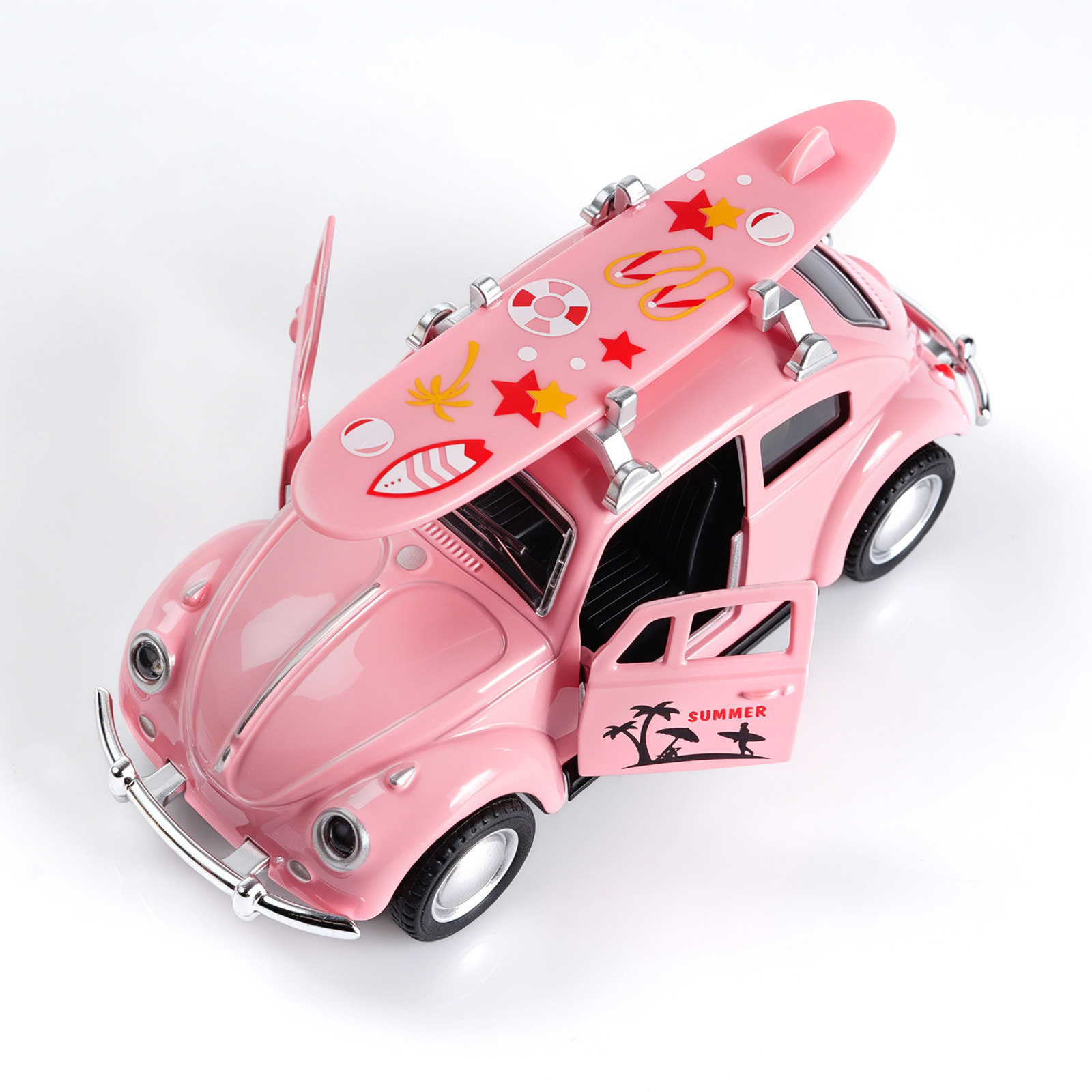 1:36 Pink Volkswagen Beetle Di - огляд і ціна Kids Y Toys