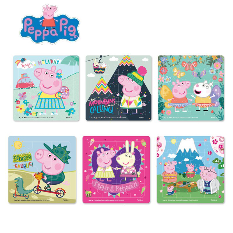 Peppa pig Figures MINI Jigsaw  - огляд і ціна Kids Toys 3 Year Old