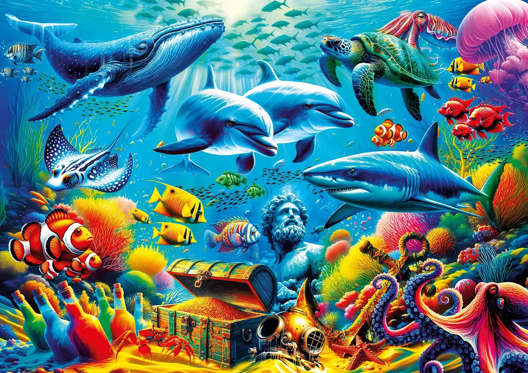 Jigsaw Puzzle 1000 Pieces Trea - огляд і ціна Kids Toys Under 1000