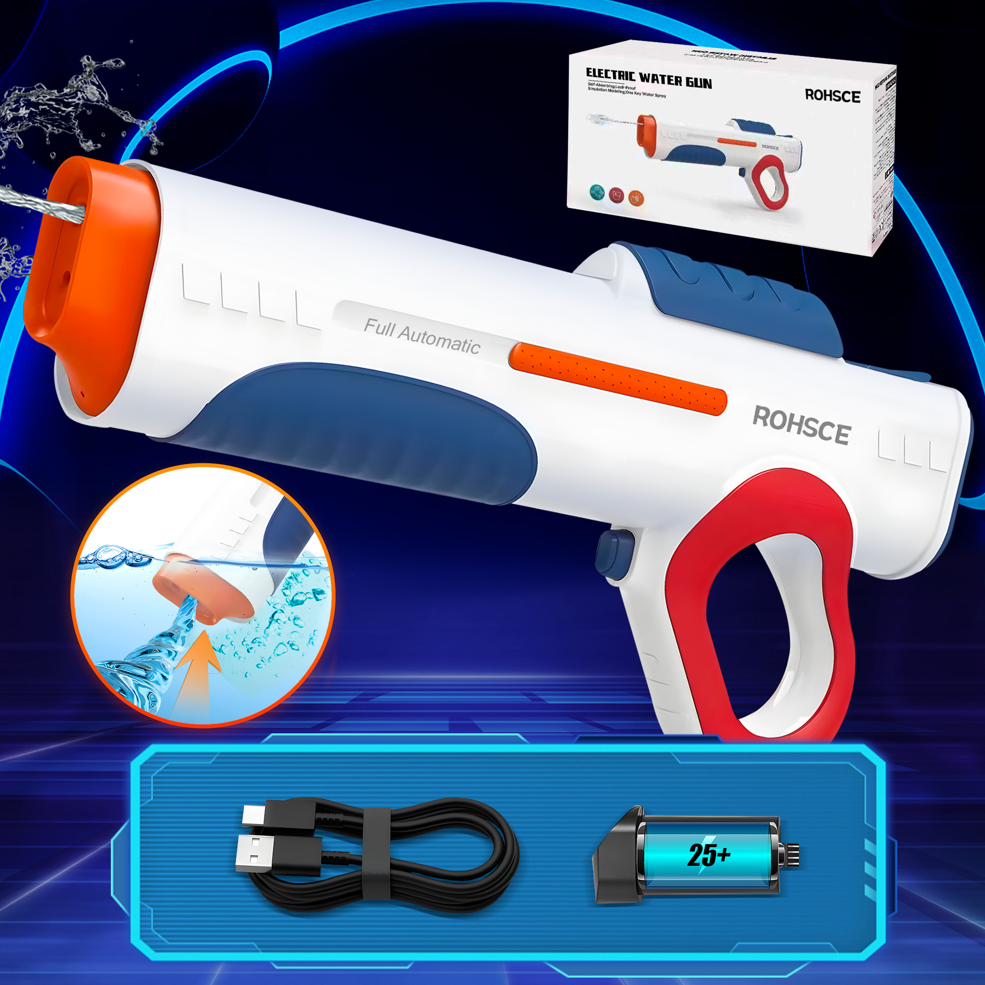 Electric Water Gun Most Powerf - огляд і ціна Kids Toys Deals