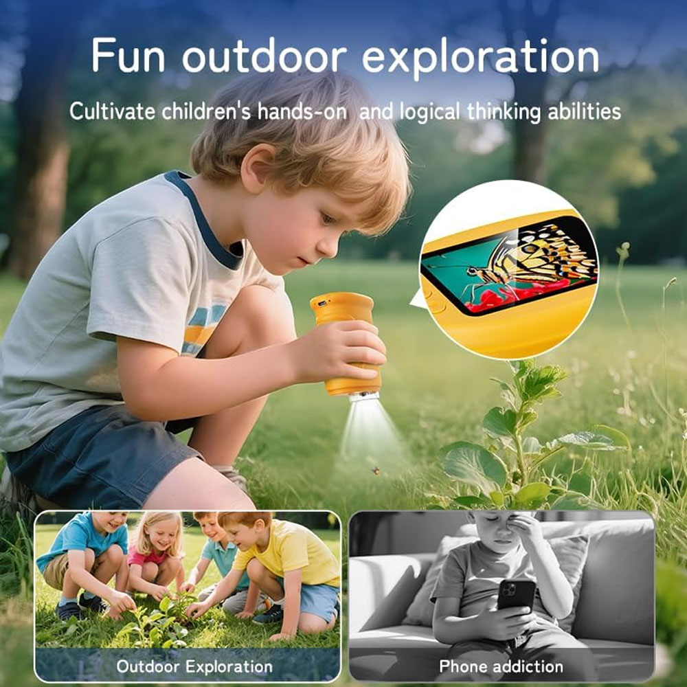 1000X Pocket Microscope for Ki - огляд і ціна Microscope Kids Science