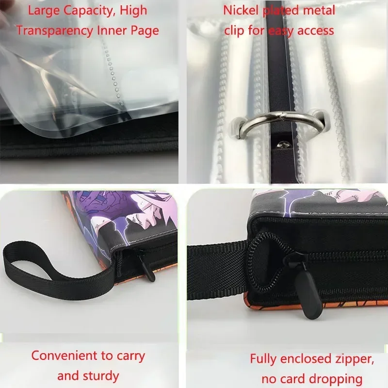 400/900Pcs 4/9 Pocket Anime On - огляд і ціна Kids Zipper Toys