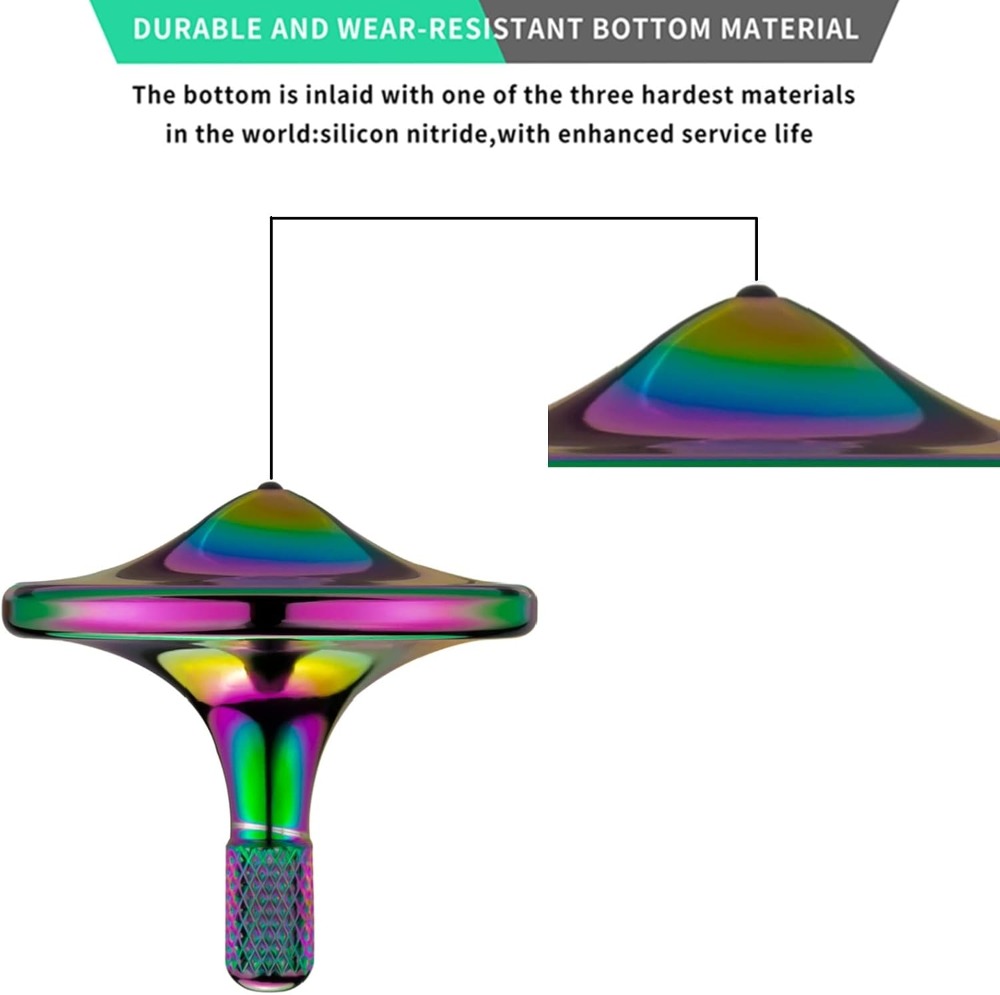 Precision Metal Spinning Top,  - огляд і ціна Spin Top Gyro Toy