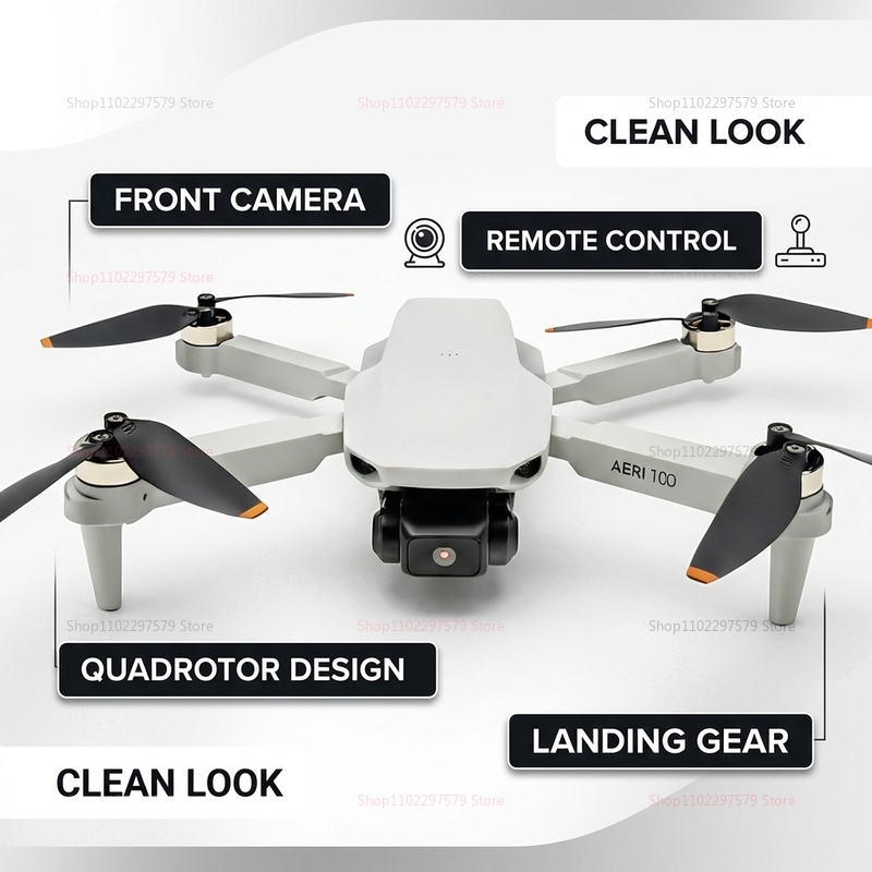 Mini Dronеs Aeri100 8K Profess - огляд і ціна Kids Toys Quality