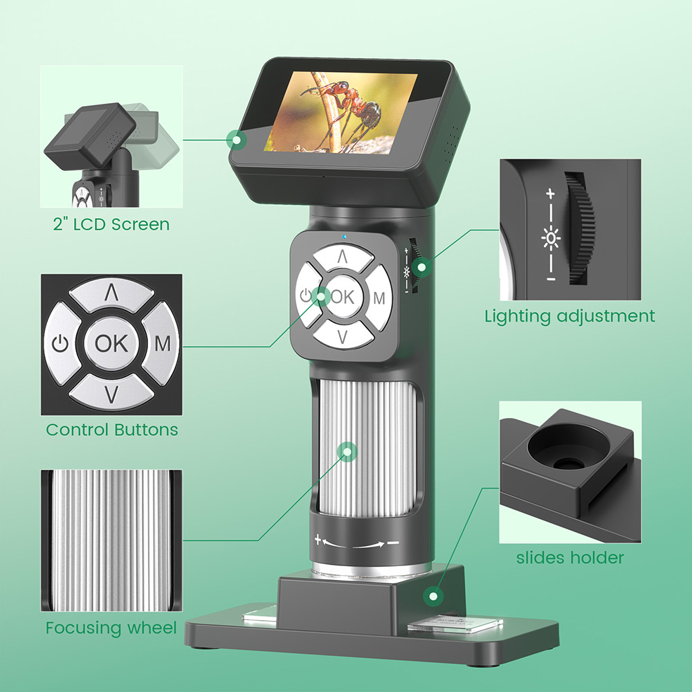 Andonstar New 50x-500x USB Kid - огляд і ціна Microscope Kids Science