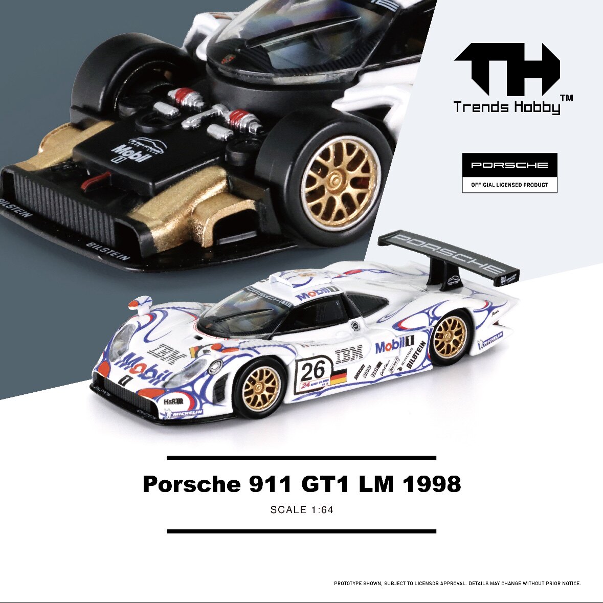 TH-Trends Hobby 1/64 095 911 G - огляд і ціна Kids Y Toys