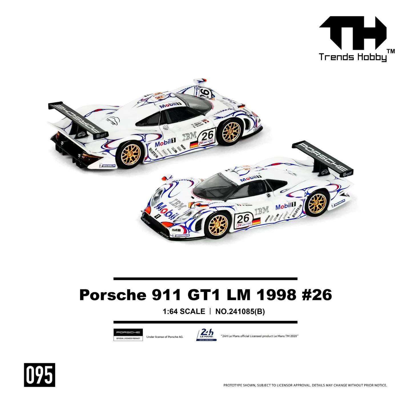 TH-Trends Hobby 1/64 095 911 G - огляд і ціна Kids Y Toys