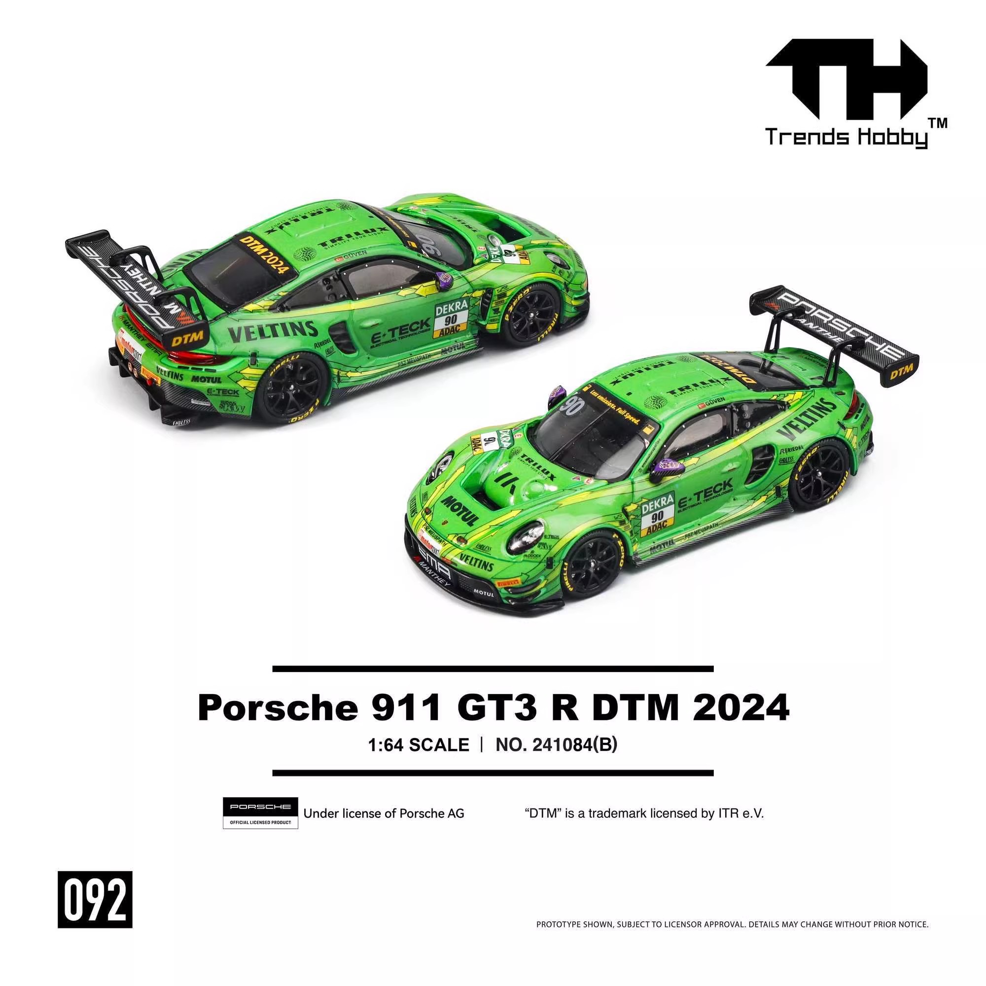TH-Trends Hobby 1/64 095 911 G - огляд і ціна Kids Y Toys