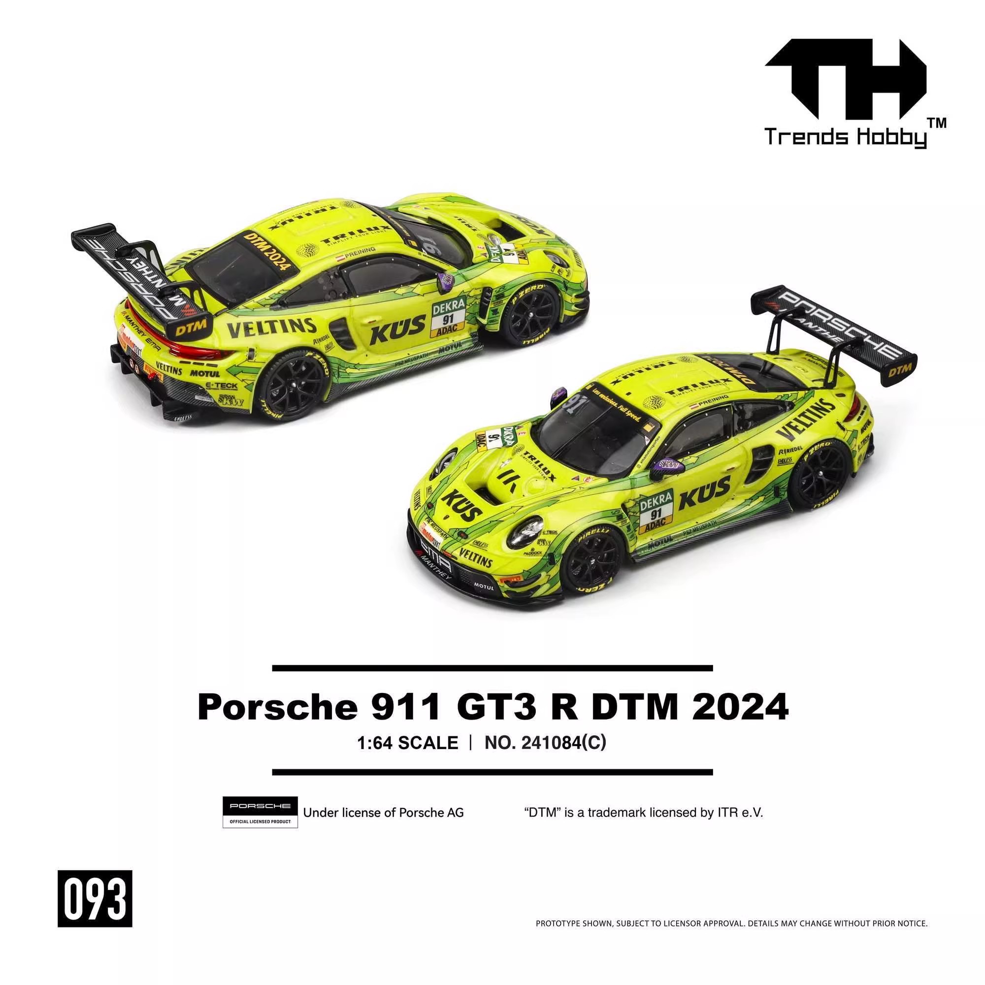 TH-Trends Hobby 1/64 095 911 G - огляд і ціна Kids Y Toys