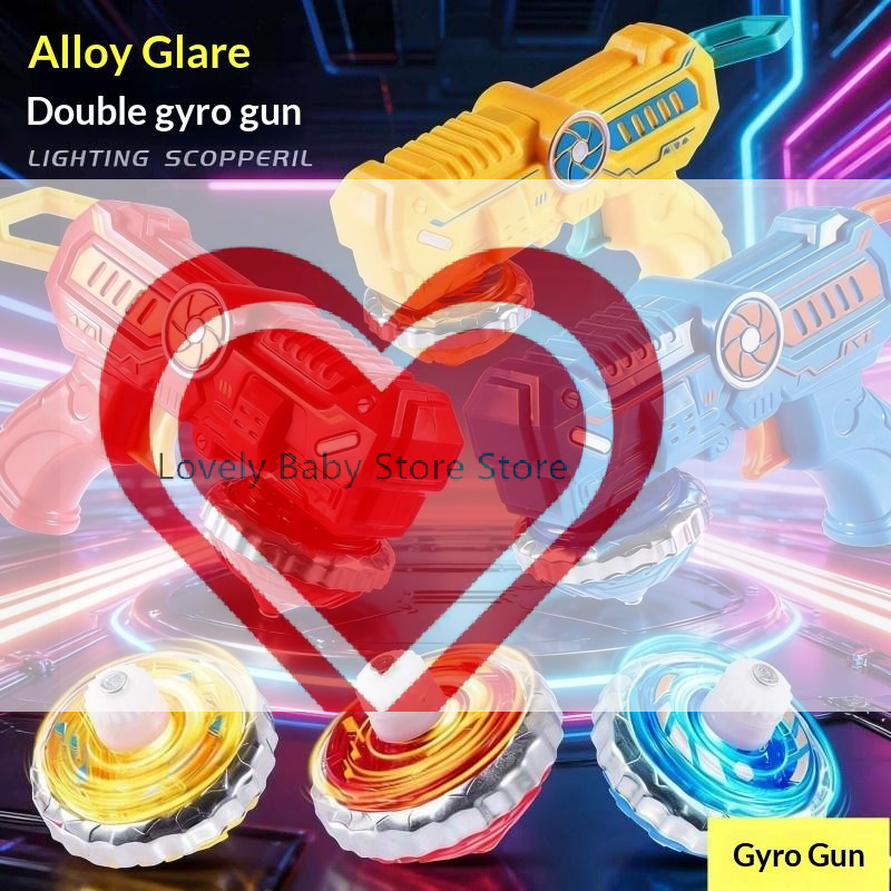 【BS】1 Set Alloy Lighting Gyro  - огляд і ціна Spin Top Gyro Toy