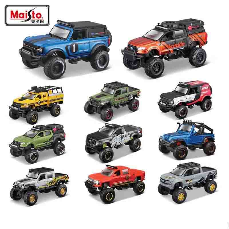Maisto Jeep Wrangler Chevrolet - огляд і ціна Kids Toys Jeep