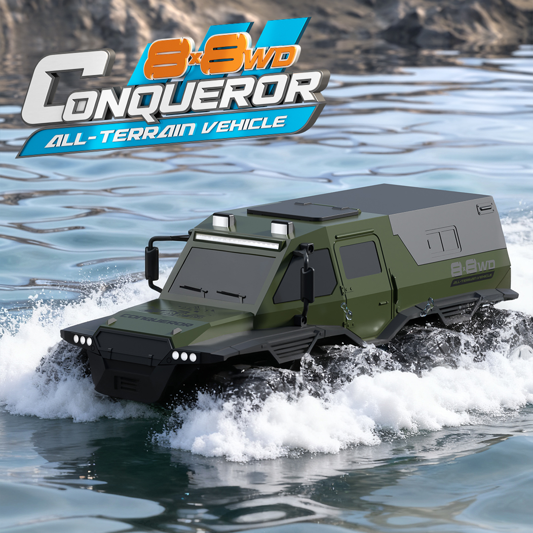 Y1804 RC Car 2.4G 4WD Amphibio - огляд і ціна Kids Toys Jeep