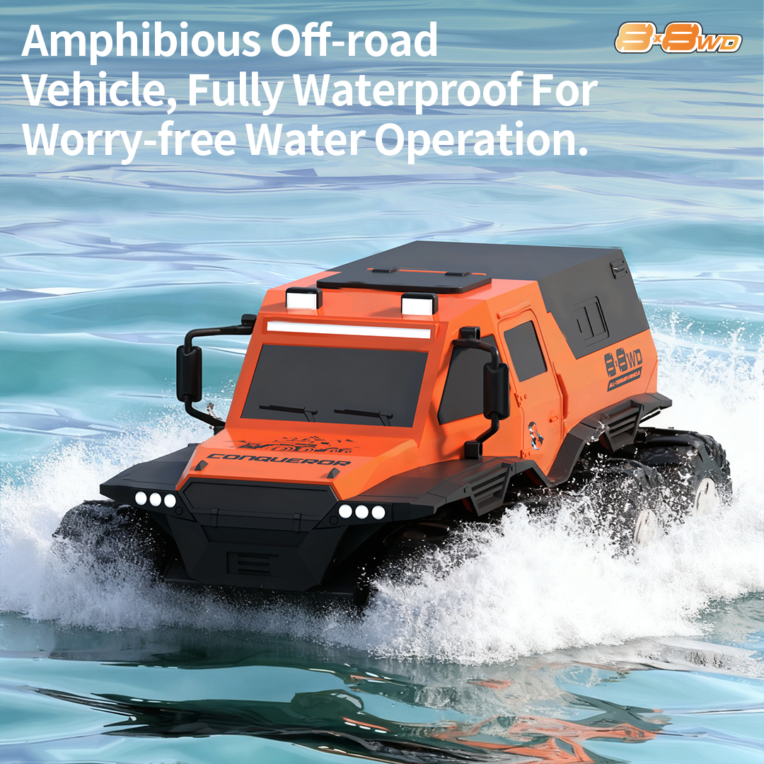 Y1804 RC Car 2.4G 4WD Amphibio - огляд і ціна Kids Toys Jeep