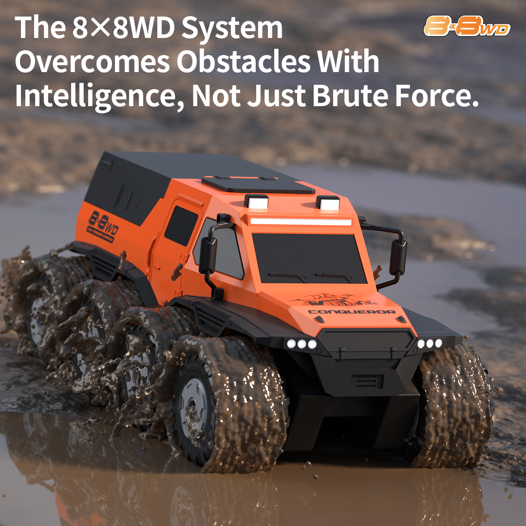 Y1804 RC Car 2.4G 4WD Amphibio - огляд і ціна Kids Toys Jeep