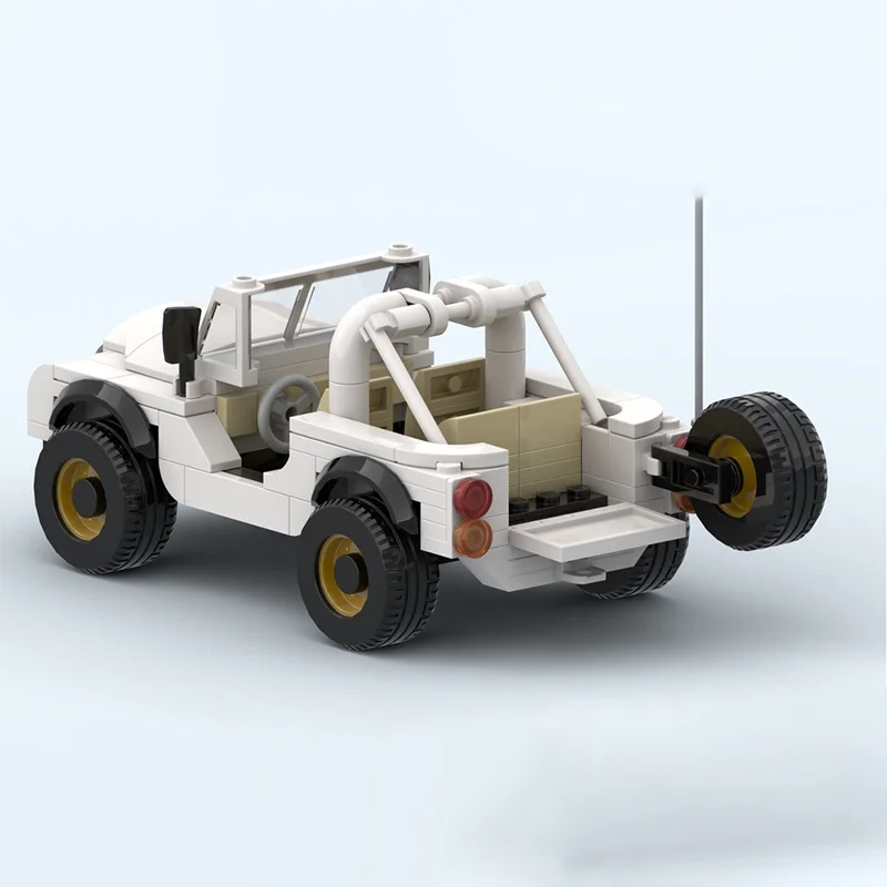 202pcs MOC Jeepped CJ 7 Daisy  - огляд і ціна Kids Toys Jeep
