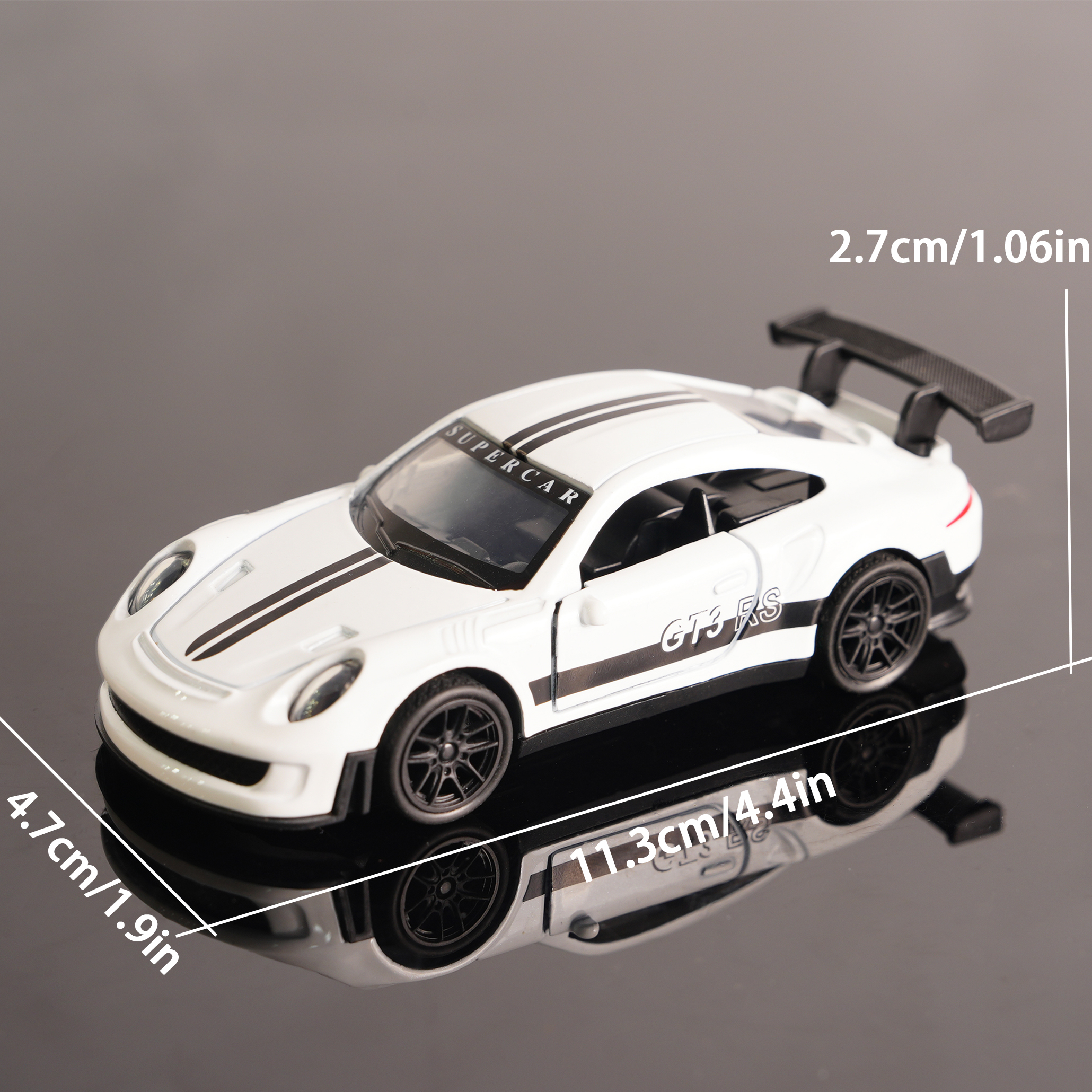 1:32 White Gt3 Rs Alloy Race C - огляд і ціна Kids Y Toys