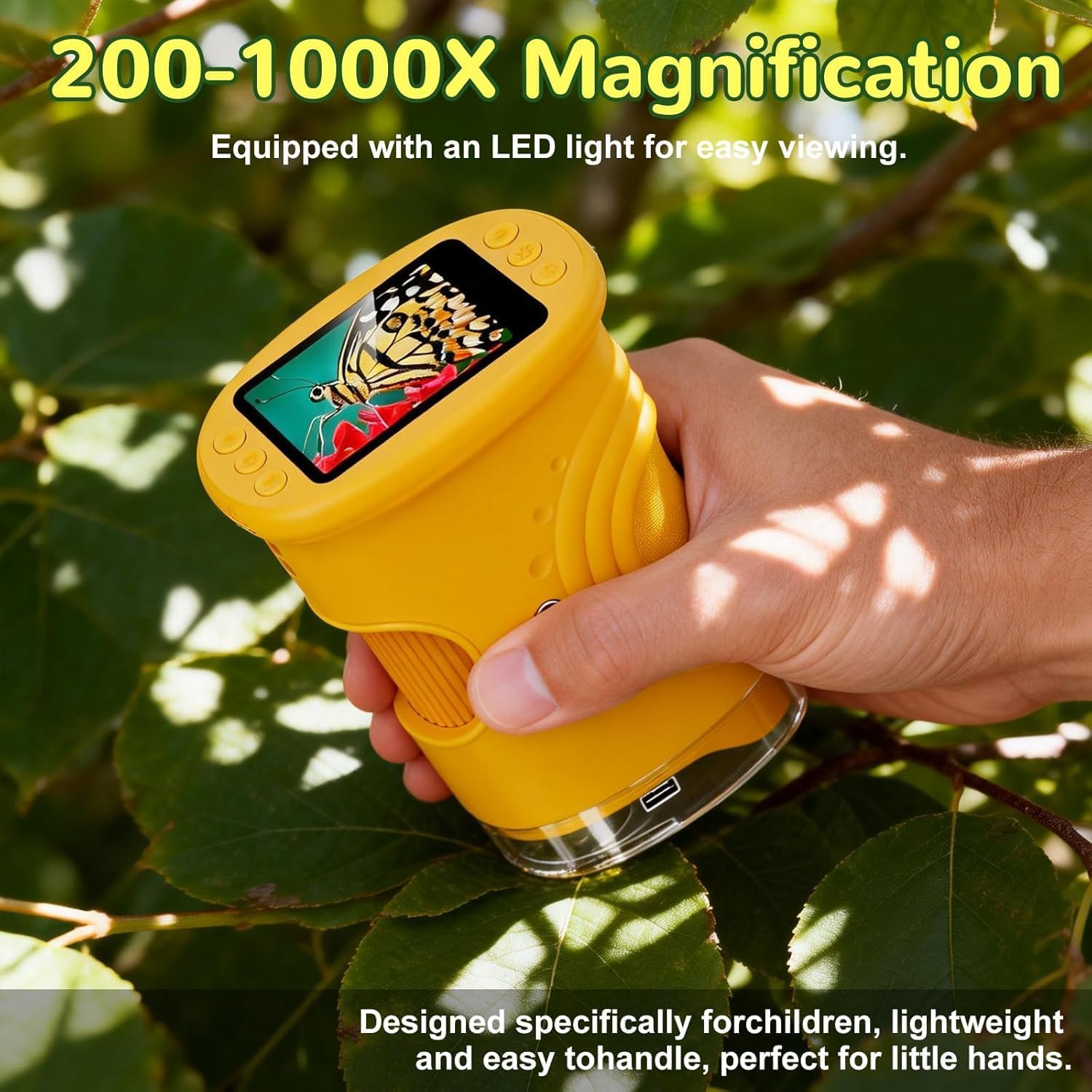 1000X Handheld Microscope for  - огляд і ціна Microscope Kids Science
