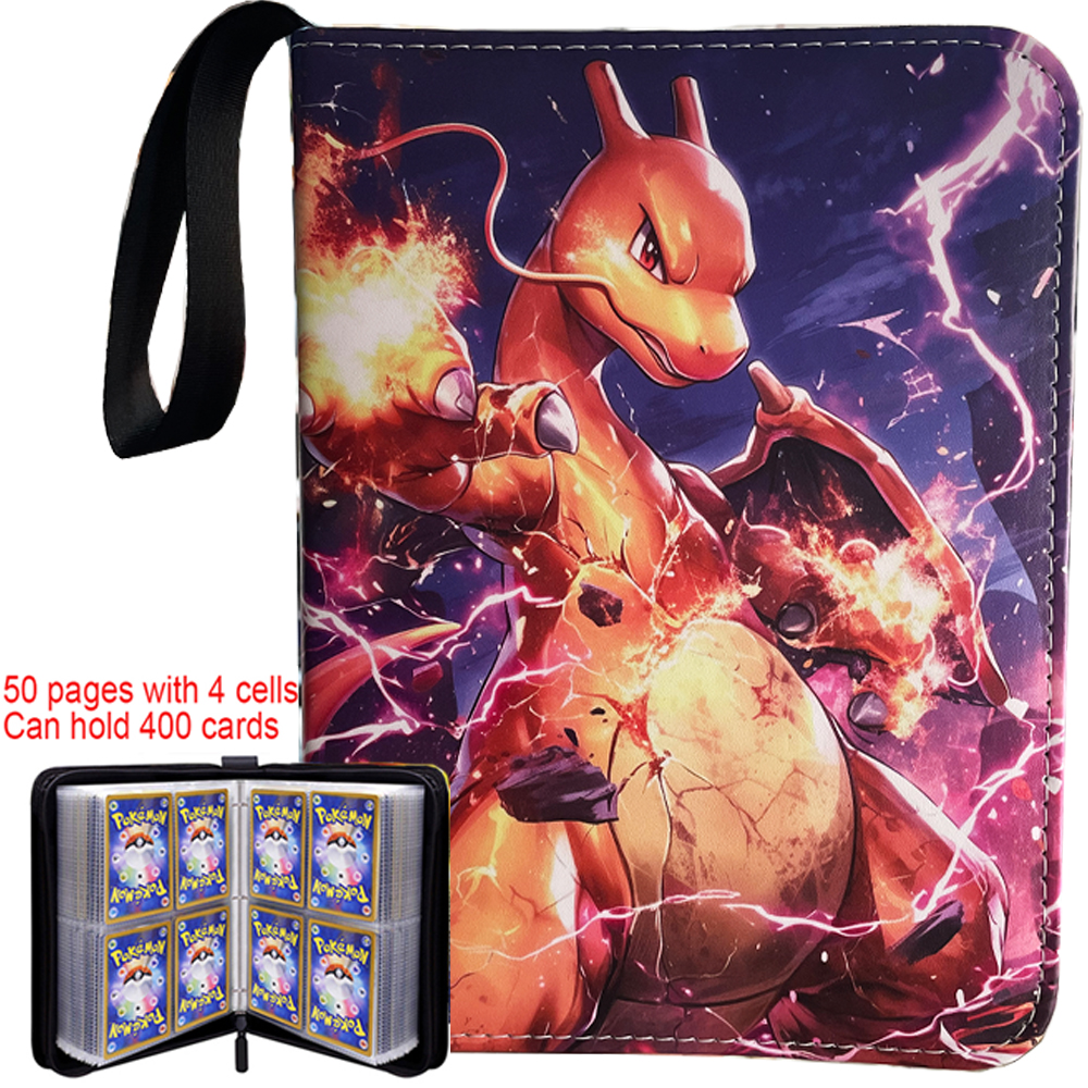*-New Pokemone Card Album PU Z - огляд і ціна Kids Zipper Toys