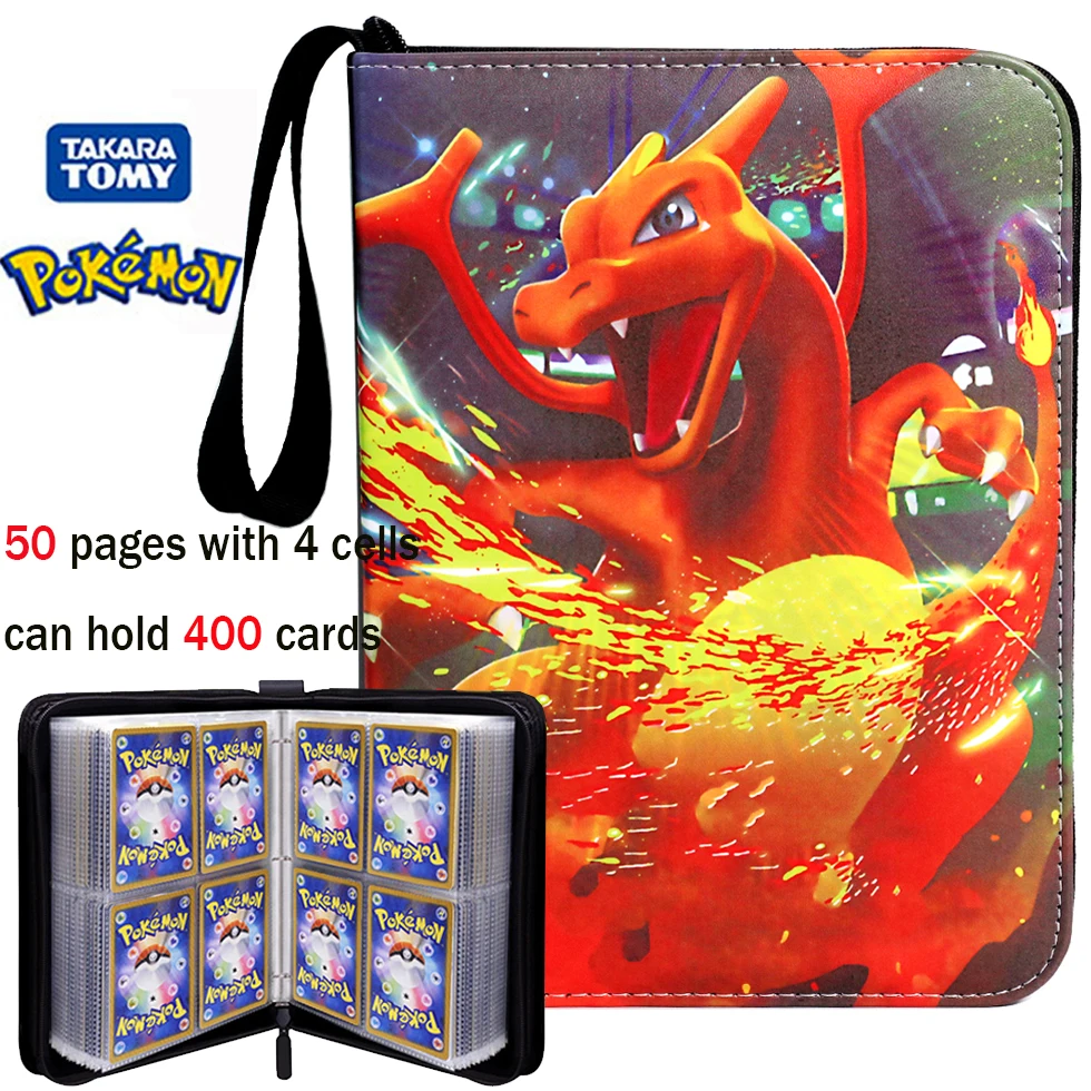 *-New Pokemone Card Album PU Z - огляд і ціна Kids Zipper Toys