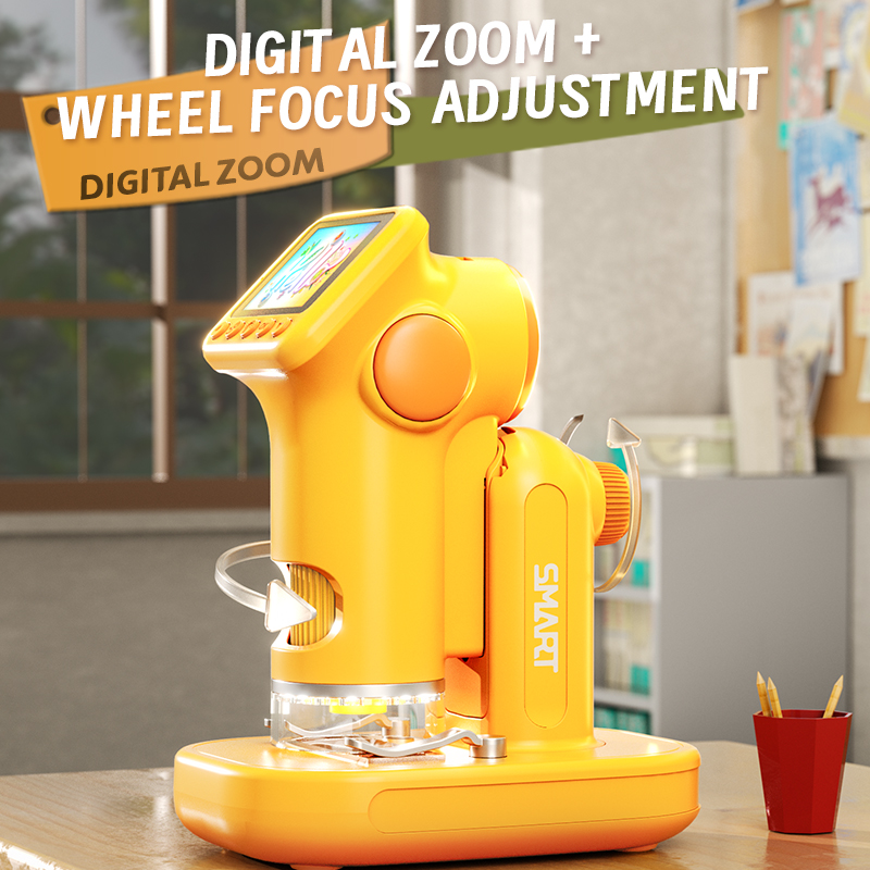 1600X Handheld Microscope 2 In - огляд і ціна Microscope Kids Science