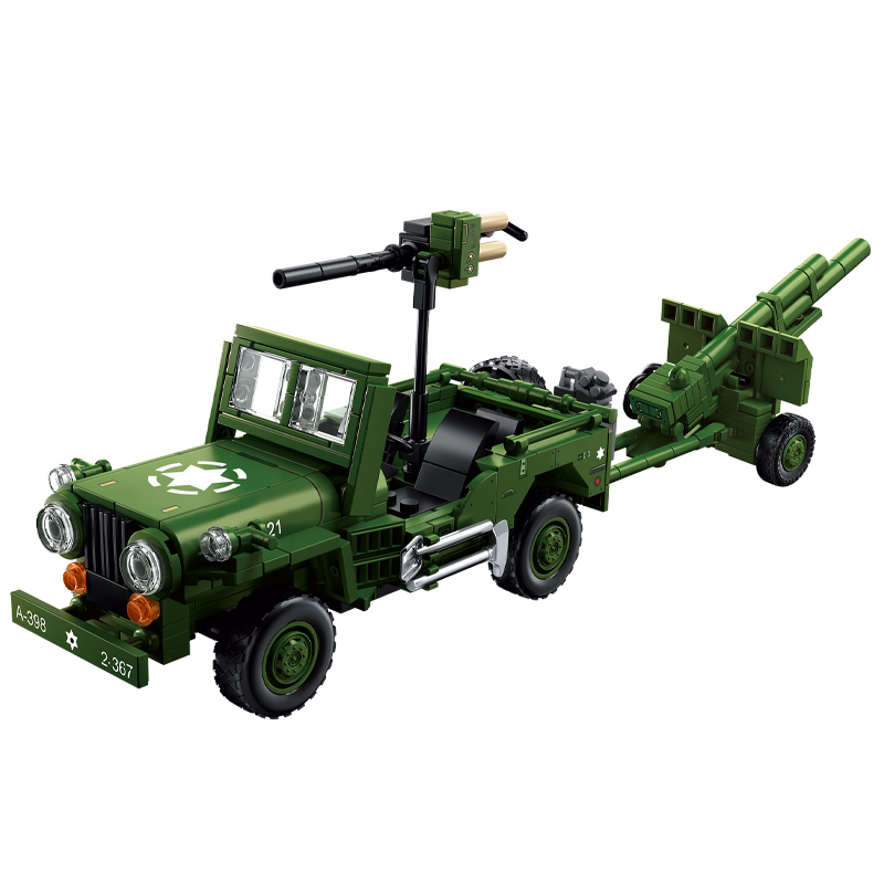 WW2 US Military Tank Series Bu - огляд і ціна Kids Toys Jeep