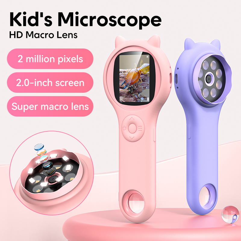 Mini Kids Optical Microscope W - огляд і ціна Microscope Kids Science