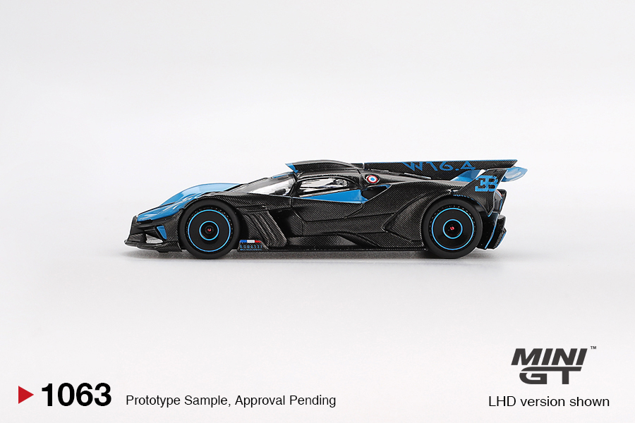MINIGT 1/64 Bugatti Bolide Red - огляд і ціна Kids Y Toys